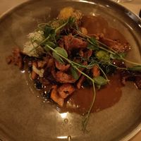 Seitan with veggies at Troll Restaurant in Trondheim