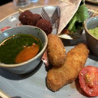 Sharing starters  at The ASH in Dusseldorf