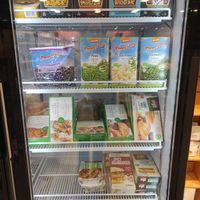 Freezer at Open Sesame Healthfoods in Ennis