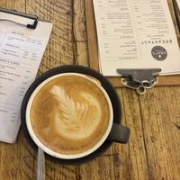 Oat cinnamon latte  at Gray's Of Rothwell in Rothwell