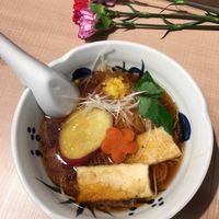   at Yoroiya Ramen in Tokyo