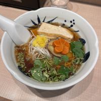 Vegan Ramen  at Yoroiya Ramen in Tokyo