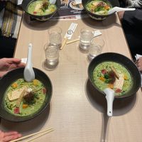 This is a lovely family owned restaurant which also serves vegan Ramen and vegan gyoza. A must try spot for vegans, especially from February 23rd for their new matcha Ramen ! #Vega at Yoroiya Ramen in Tokyo