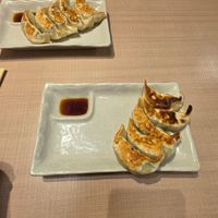 Vegan gyoza at Yoroiya Ramen in Tokyo