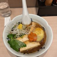 Vegan ramen   at Yoroiya Ramen in Tokyo