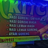 Menu at Tina's Kitchen - Food Stand in Ipoh