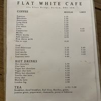   at Flat White Kitchen in Durham