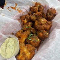 Buffalo cauliflower bites  #Veganuary at Love It Vegan  in Torrington