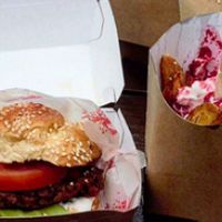 The Good Burger at Pomodoro E Basilico  in West London