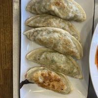 Vegetable dumplings   at Hansik in Munich