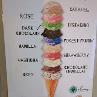 Dark chocolate and forest fruit are vegan at Colours Crêperie in Kakopetria