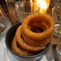 Onion rings at McKays Hotel, Bar & Restaurant in Perth And Kinross