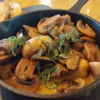 Garlic mushrooms at Amukan Gourmet  in Chiloe