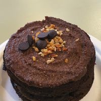 Mini tartas vegetarian at Gea The Healthy Bakery in Barcelona