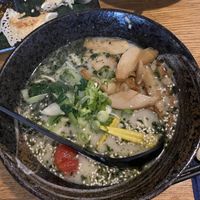 Basil ramen   at Iimori Vegan Ramen  in Berlin