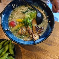 Basil Ramen at Iimori Vegan Ramen  in Berlin