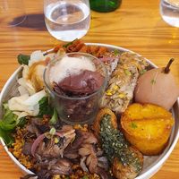 The brunch ! All vegan and so so good ! at La Belle Verte in Toulouse