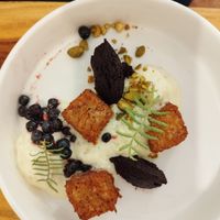 Polenta for dessert! at La Belle Verte in Toulouse