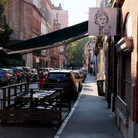 Outside at La Belle Verte in Toulouse