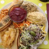 Sunday's brunch (sooooooo big) at La Belle Verte in Toulouse