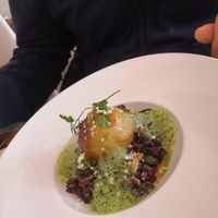 Stuffed onion at La Belle Verte in Toulouse