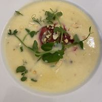 Garlic soup  at La Belle Verte in Toulouse