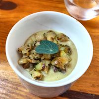 Appetizers at La Belle Verte in Toulouse