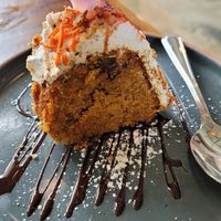 Carrot cake at The Ginger Mule in Houston