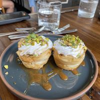 Vegan Baclava! Delicious !  at The Ginger Mule in Houston