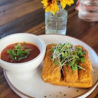 Cheesy Tofu Sticks at The Ginger Mule in Houston