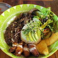 Be Strong Bowl at The Ginger Mule in Houston