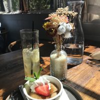 Flan Brûlée, Ginger Flare  at The Ginger Mule in Houston