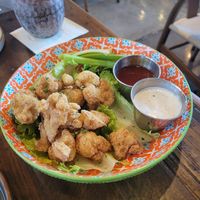 Cauliflower bites at The Ginger Mule in Houston