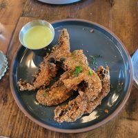 Crispy mushroom at The Ginger Mule in Houston