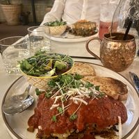 Butternut squash lasagna   at The Ginger Mule in Houston