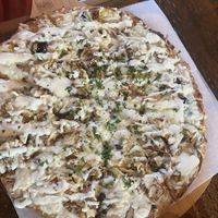 Truffle Pizza  at The Ginger Mule in Houston