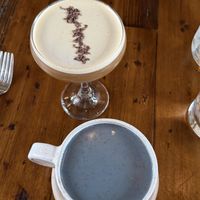 Espresso martini & Chai Lattee  at The Ginger Mule in Houston