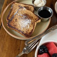 French toast (part of the Jupiters medley )  at The Ginger Mule in Houston