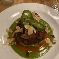 Moroccan chickpea cake  at Candle in New York City