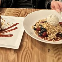 Peanut Butter Blissr & Berry Crumble  at Candle in New York City