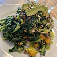 Back for more Candle, today was the kale salad and the wild mushroom salad.   at Candle in New York City