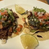 1 mushroom taco and 1 jackfruit   at Candle in New York City