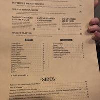 Menu   at Candle in New York City