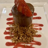 Chocolate Peanut Butter Bliss.  Rich and delicious.  What a way to end the meal.    at Candle in New York City