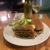 Cuban seitan sandwich  at Candle in New York City