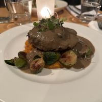 Daily special seitan dish with gravy   at Candle in New York City