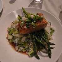 Vegan teriyaki salmon at Candle in New York City