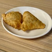 Vegetable samosas   at Baba Restaurant - Pakistani and Indian Food in Vientiane