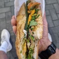 Close up at Saveur de Bánh Mì in Berlin