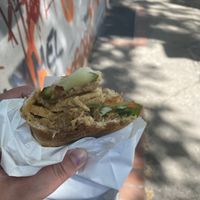 Vegan banh mi  at Saveur de Bánh Mì in Berlin
